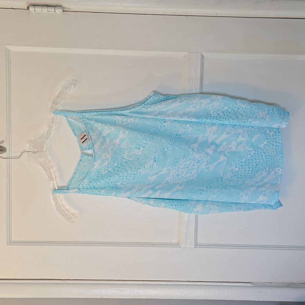 Worthington Plus snake print top